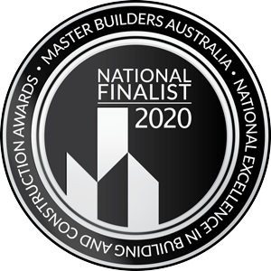 Master Builders Australia, 2020 National Finalist of Excellence in Building and Construction Awards