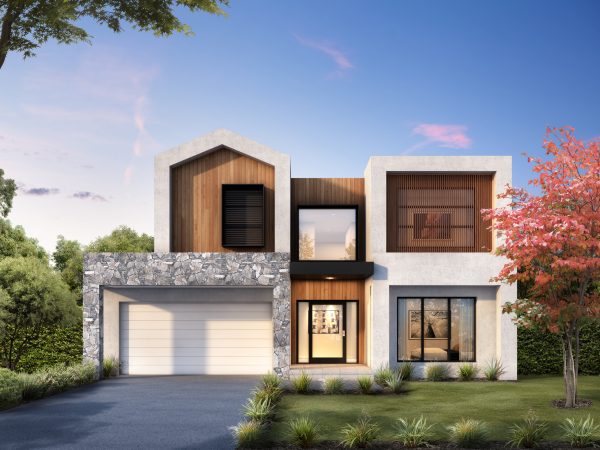 The Raglan 42 Facade Render