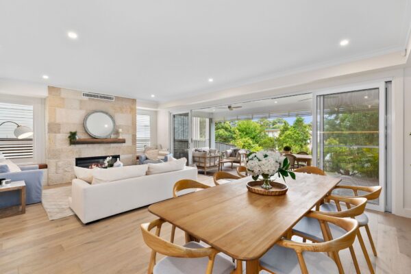 Living And Dining Room Photo of Our Montauk 31 Display Home