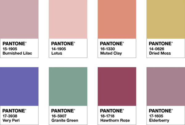 Pantone Balancing Act Colour Swatch Palette